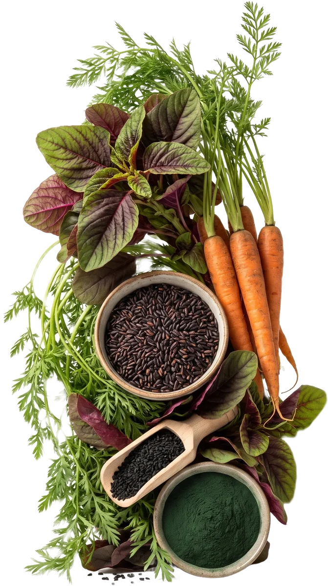 Bahan sayur & biji di HNI Health