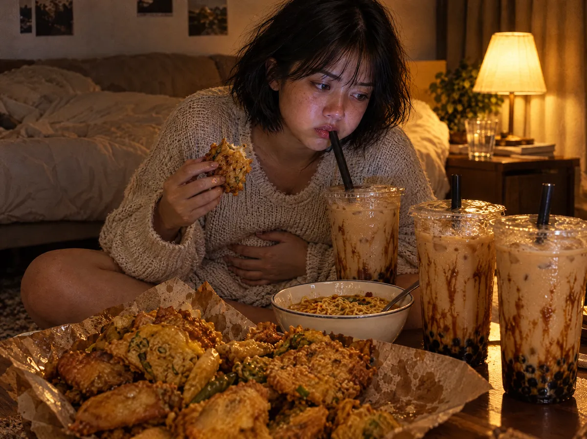 Ilustrasi: Makan asal kenyang